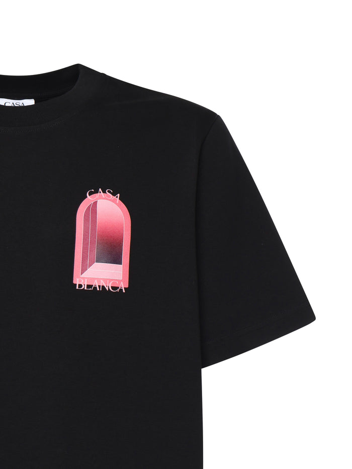 Casablanca T-Shirts And Polos Black Cotton