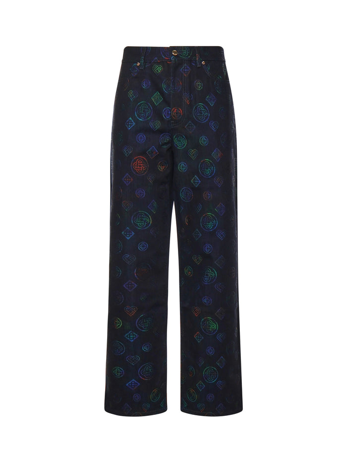Casablanca Jeans Navy Cotton