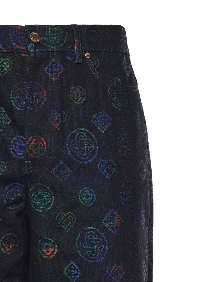 Casablanca Jeans Navy Cotton