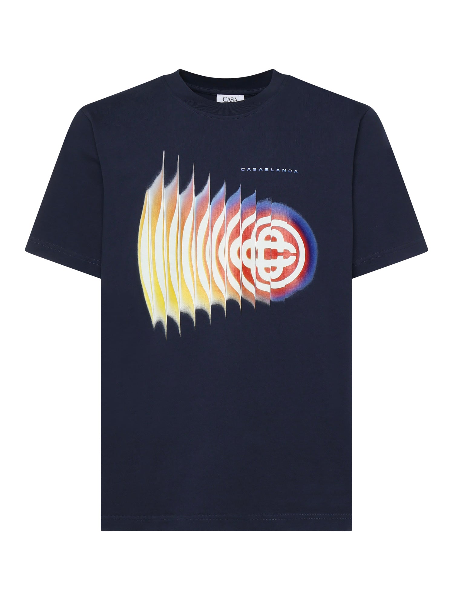 Casablanca T-shirts and Polos Blue Cotton