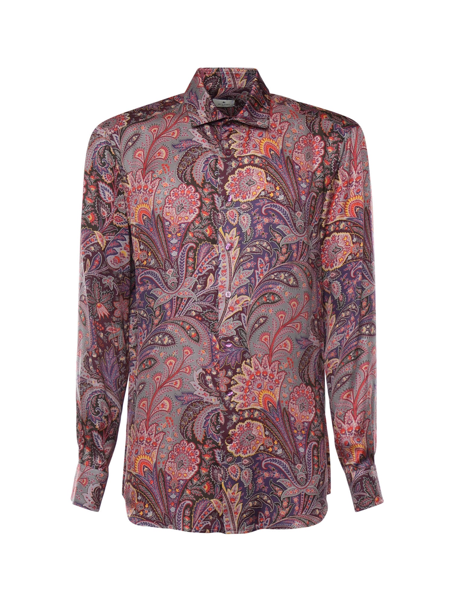 Etro Shirts Red Viscose