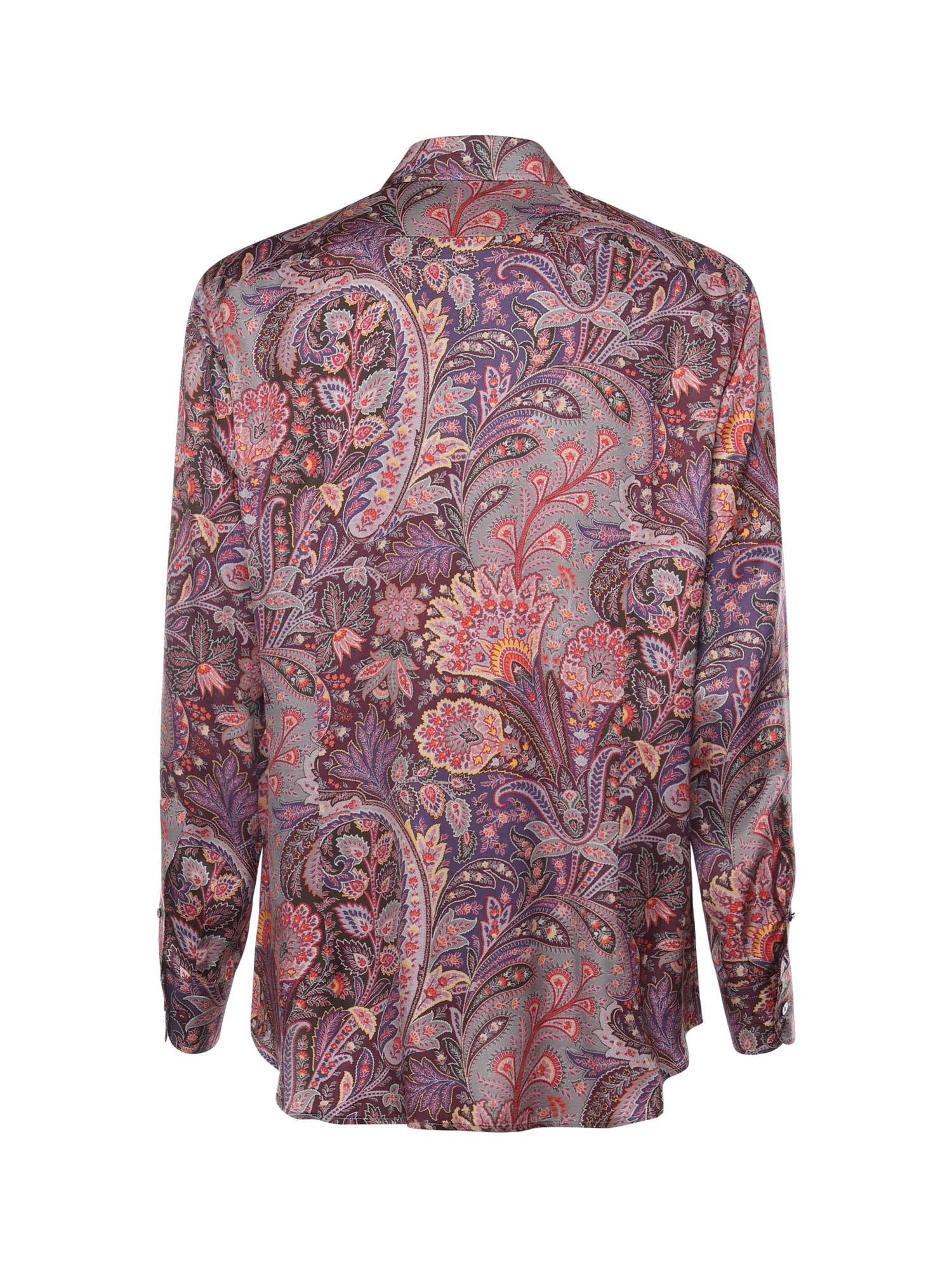 Etro Shirts Red Viscose