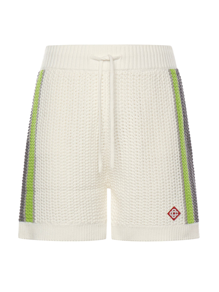 Casablanca Shorts White Cotton