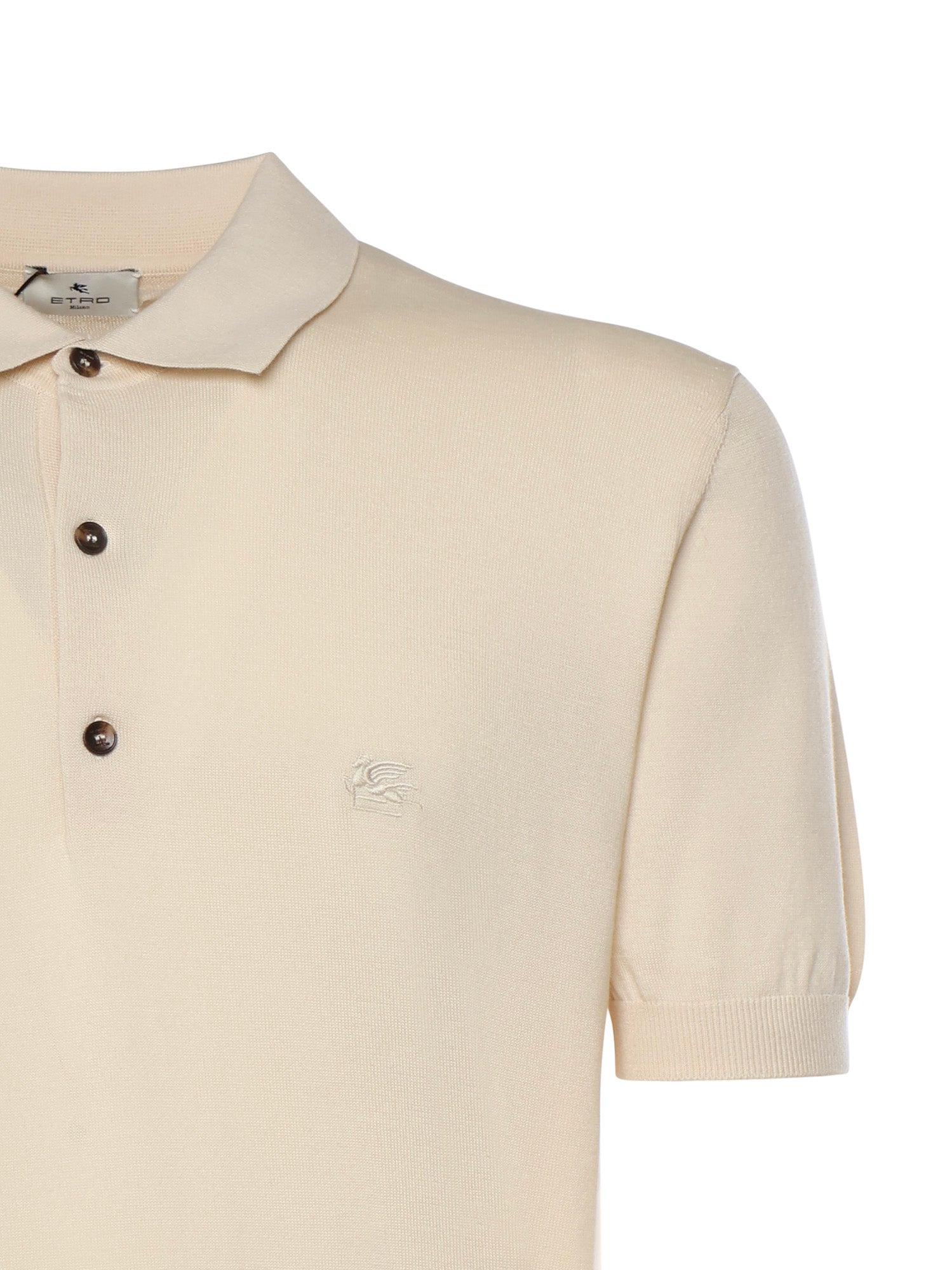 Etro T-shirts and Polos White Cotton