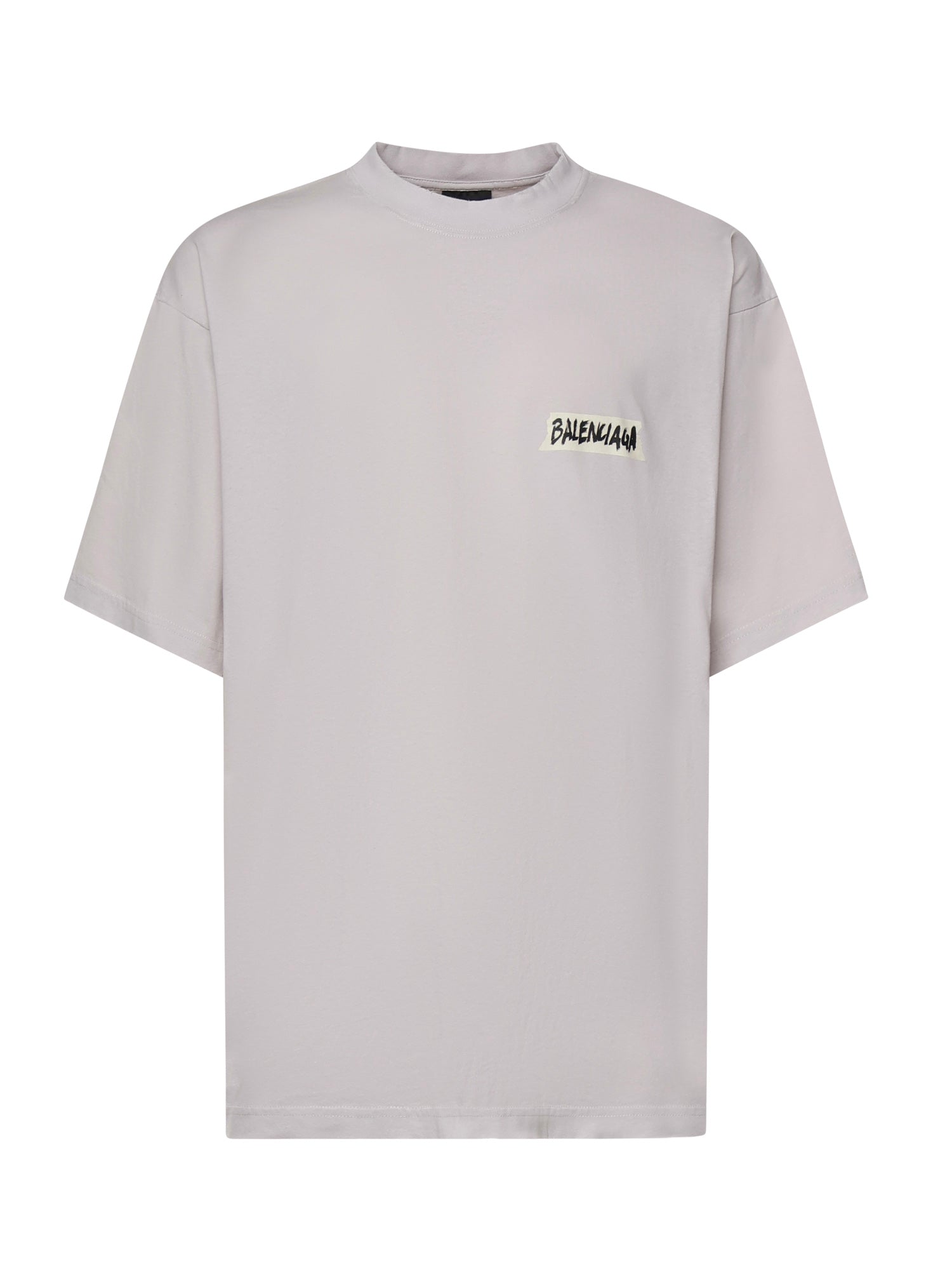Balenciaga T-shirts and Polos Dirty White Cotton