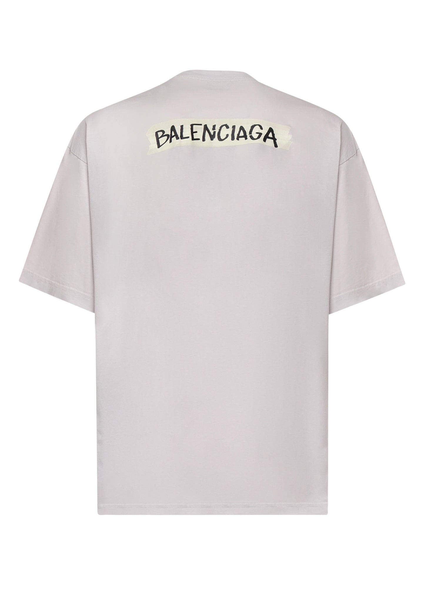Balenciaga T-shirts and Polos Dirty White Cotton