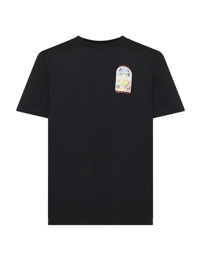 Casablanca T-Shirts And Polos Black Cotton