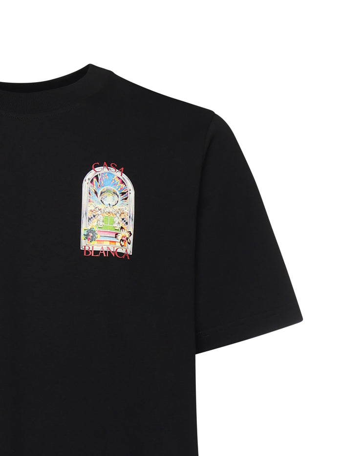 Casablanca T-Shirts And Polos Black Cotton