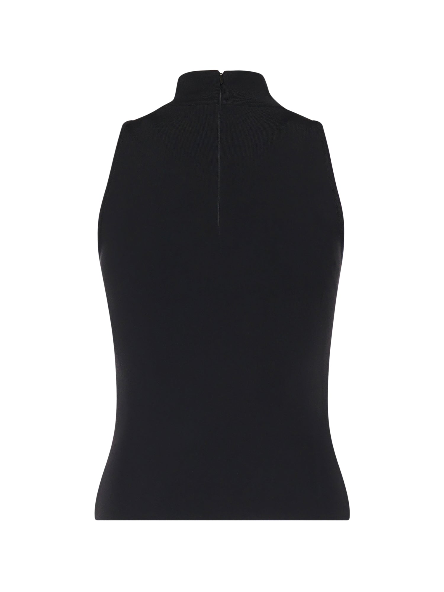 Courreges Top Black Viscose