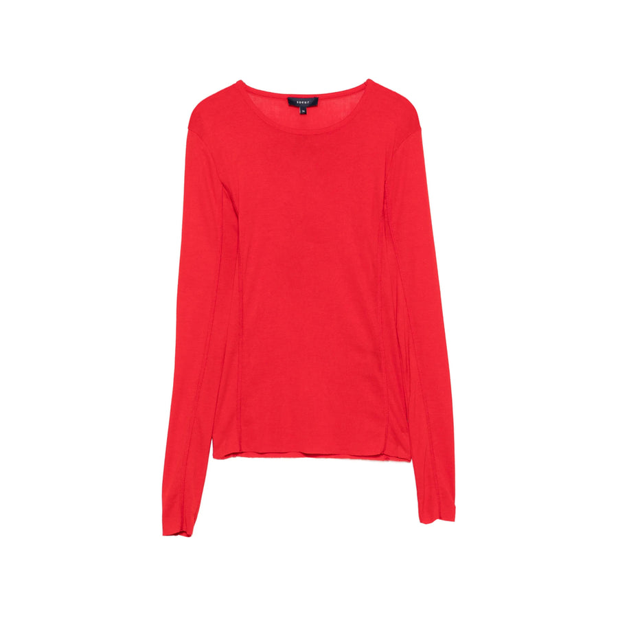 Sweater Lester Red Cotton