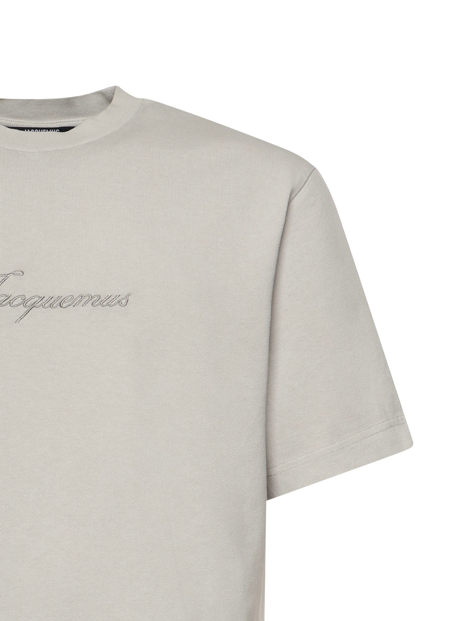 JACQUEMUS T-shirts and Polos Beige Cotton