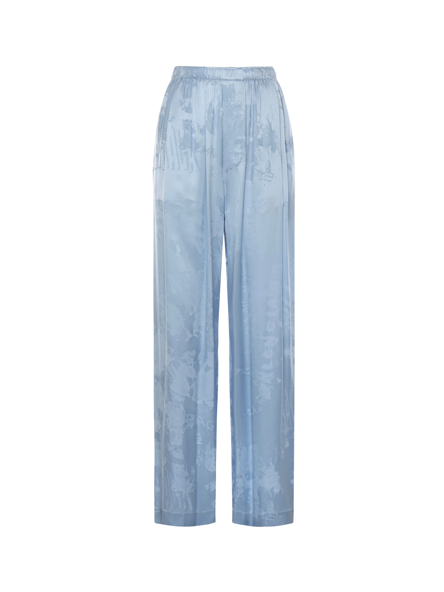 Balenciaga RTW Blue Silk
