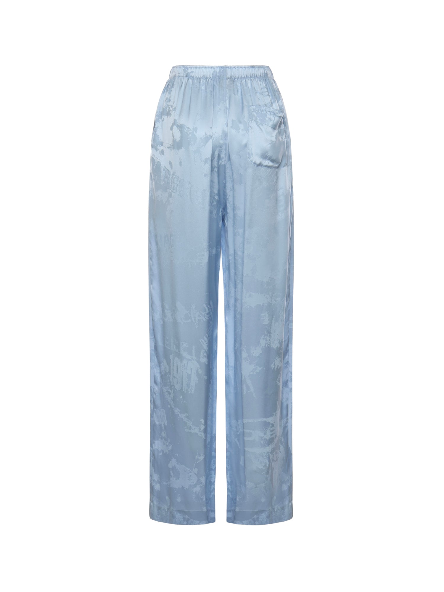 Balenciaga RTW Blue Silk