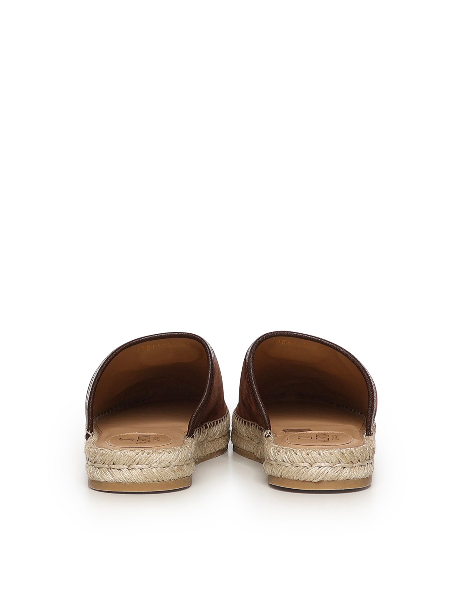 Valentino Garavani Flat shoes Bark Brown Calfskin