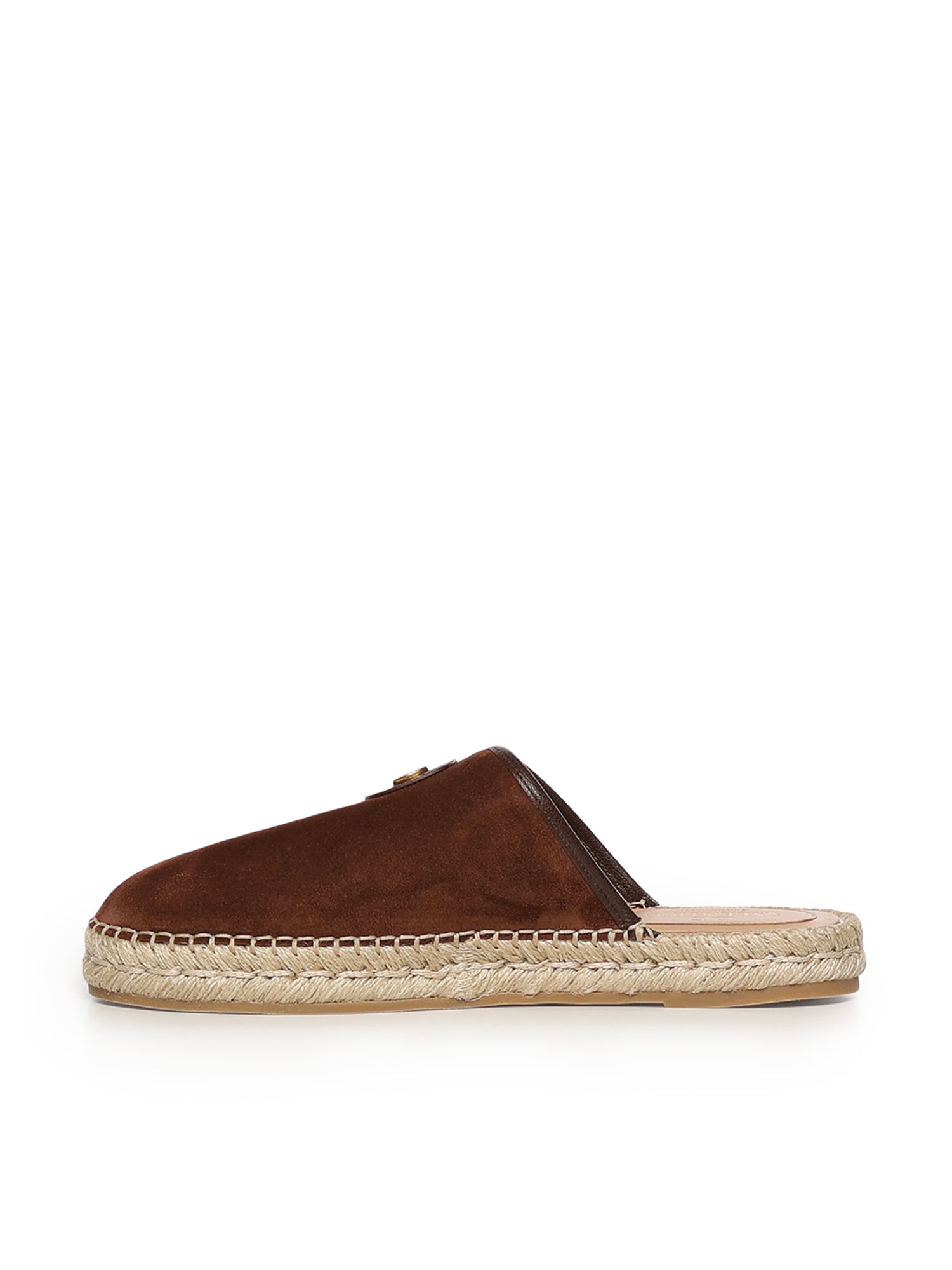 Valentino Garavani Flat shoes Bark Brown Calfskin