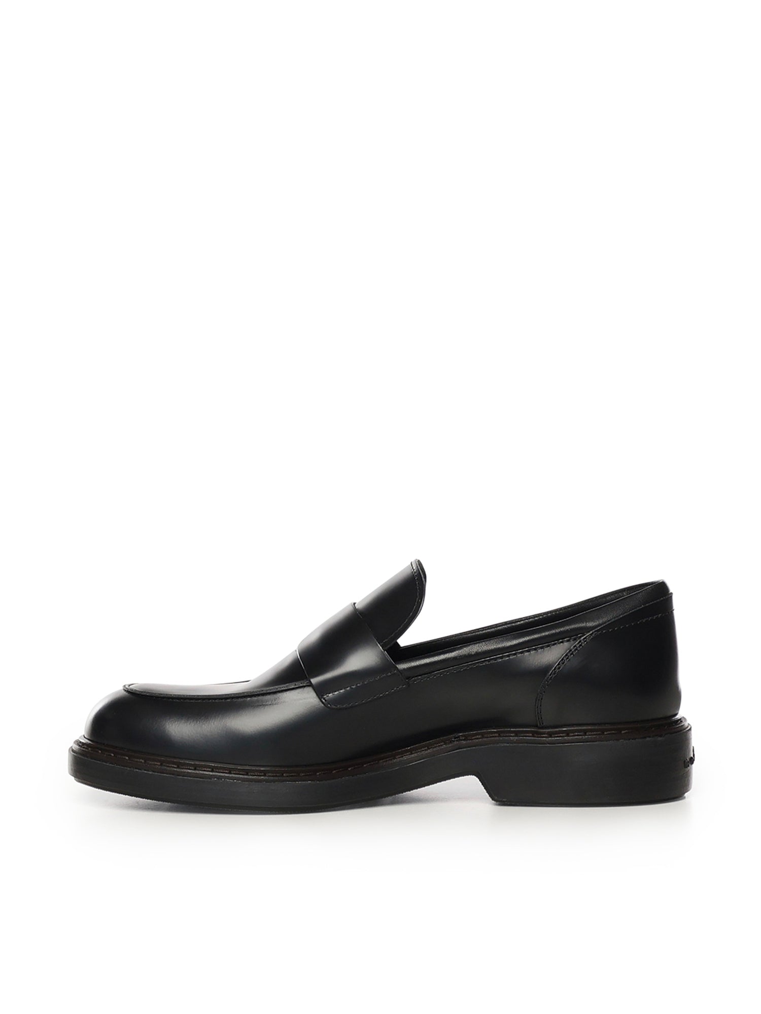 Hogan Flat shoes Black Calfskin