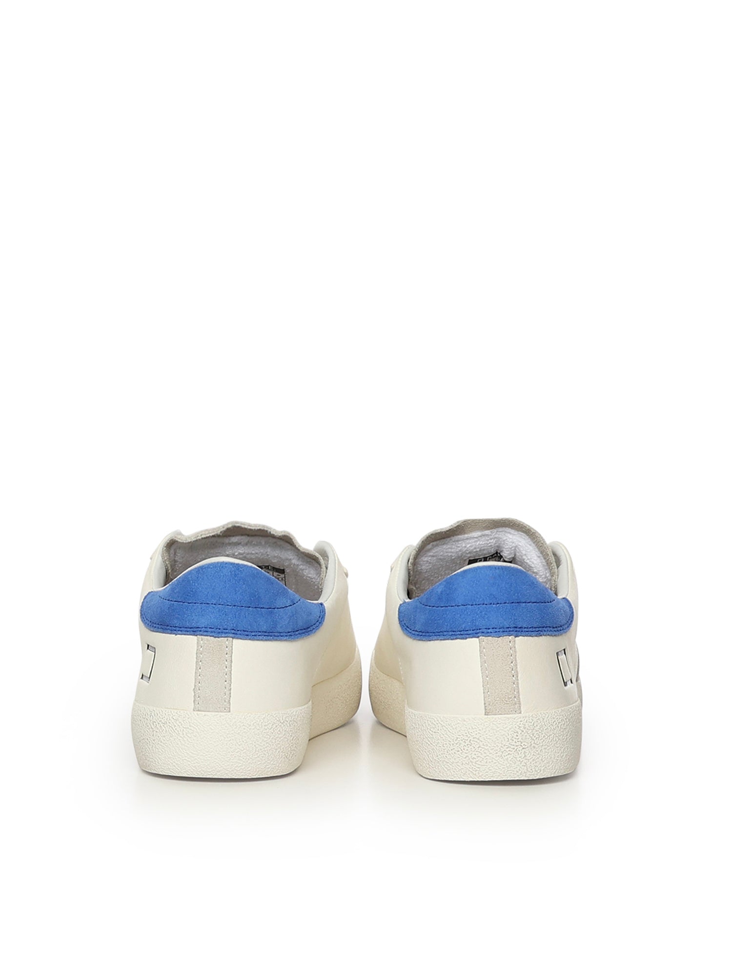 D.A.T.E. Sneakers Ivory Bluette Cowskin