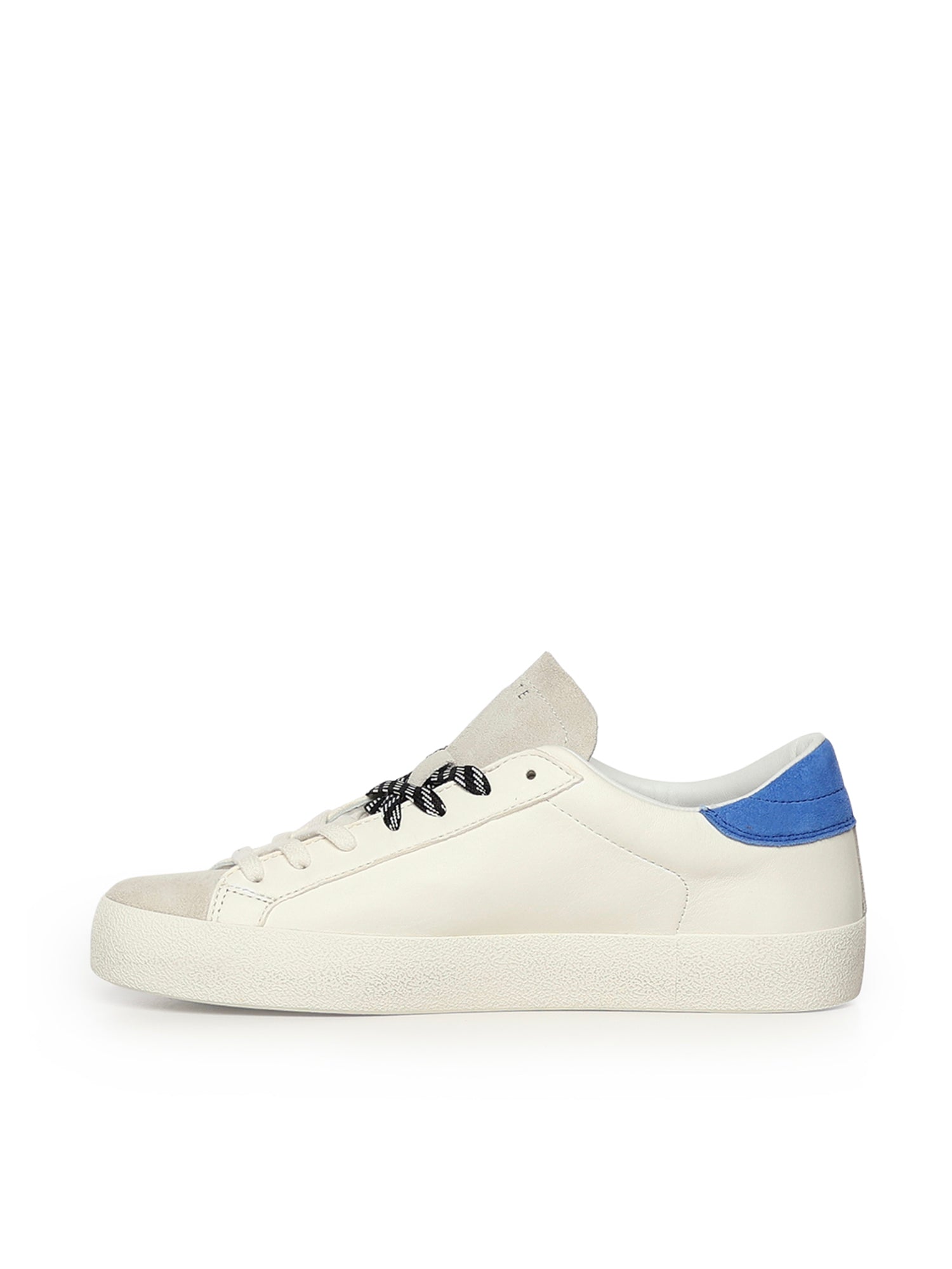 D.A.T.E. Sneakers Ivory Bluette Cowskin