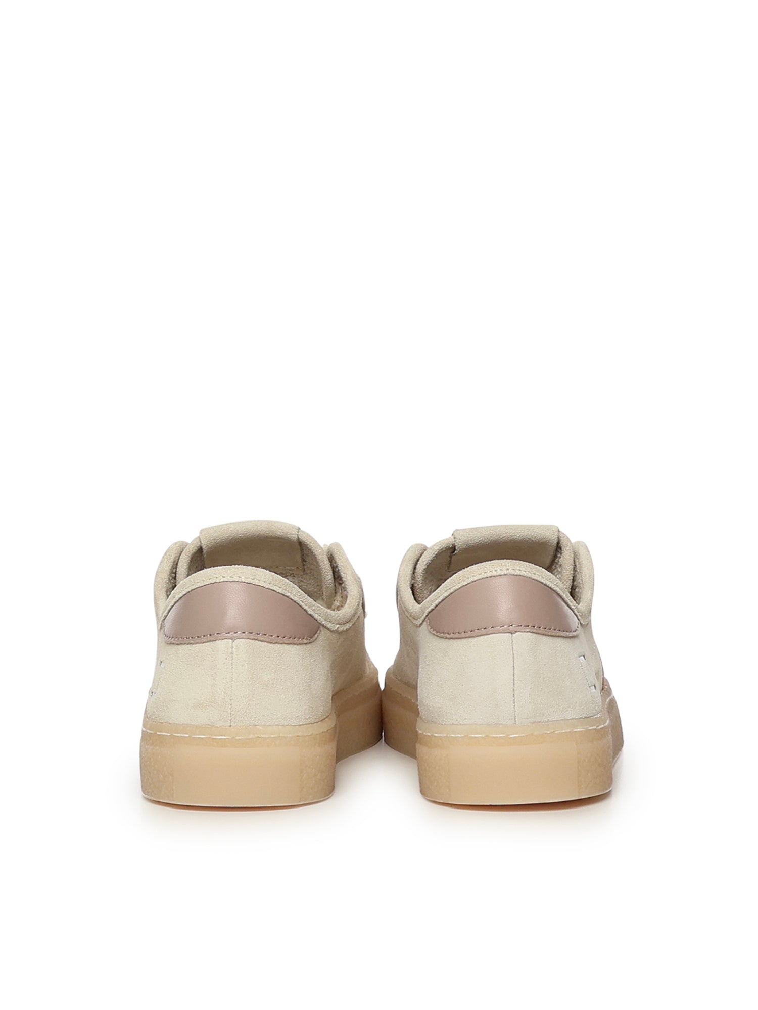 D.A.T.E. Sneakers Beige Cowskin