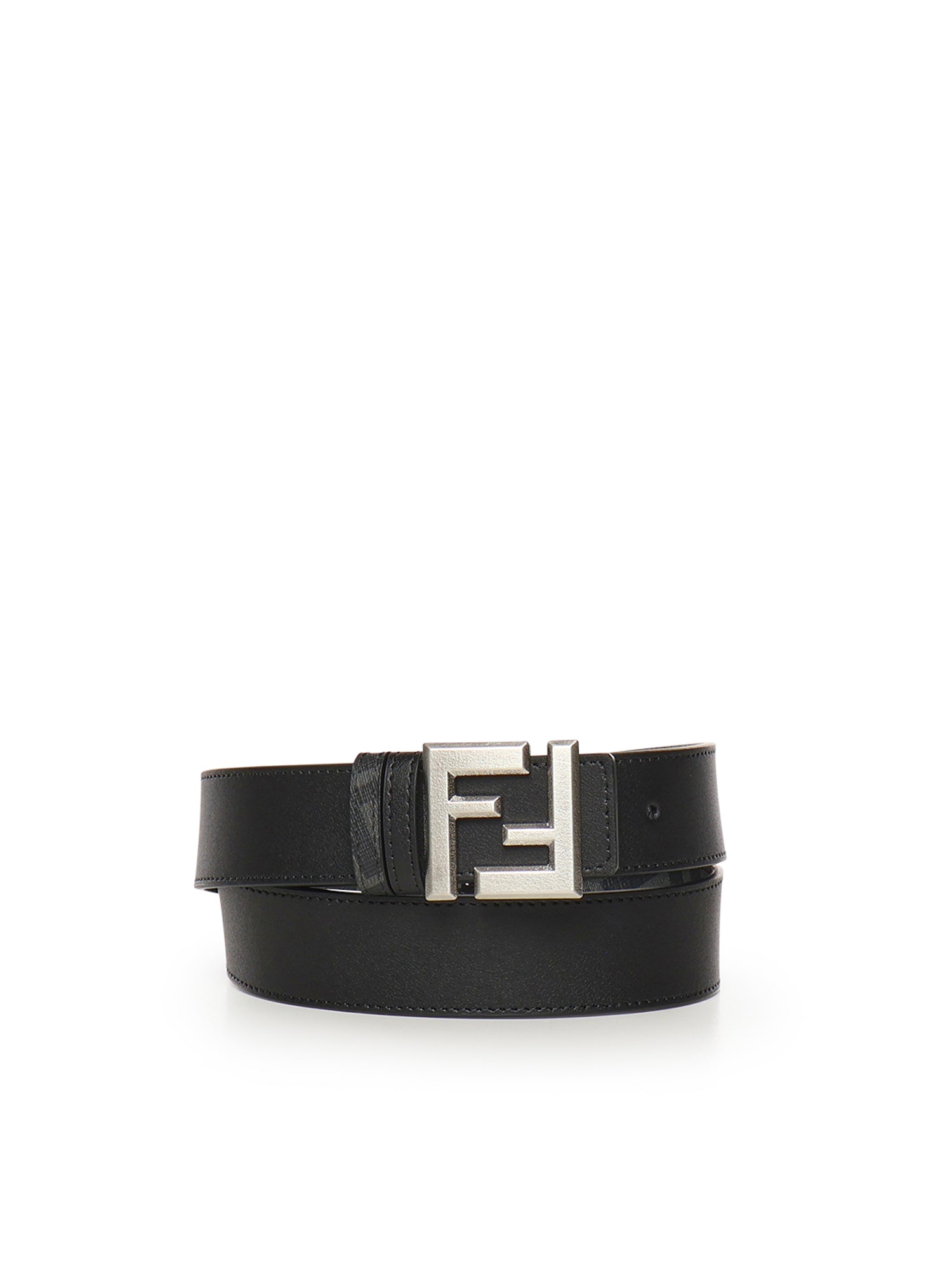 Fendi Belts Black Calfskin