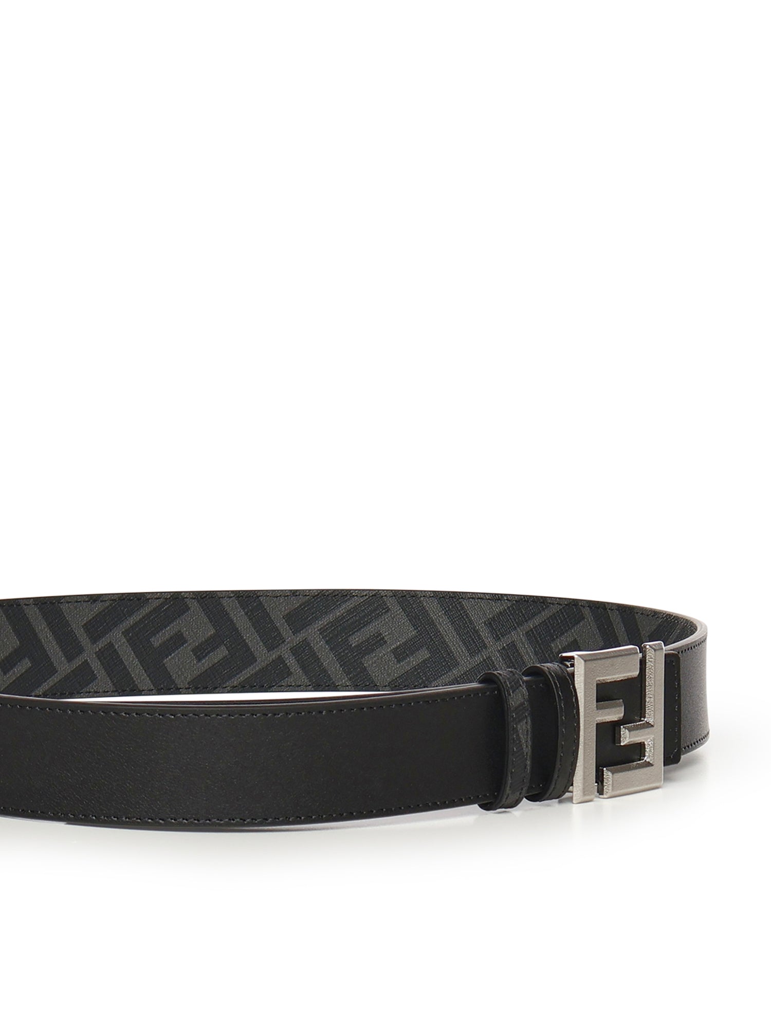 Fendi Belts Black Calfskin