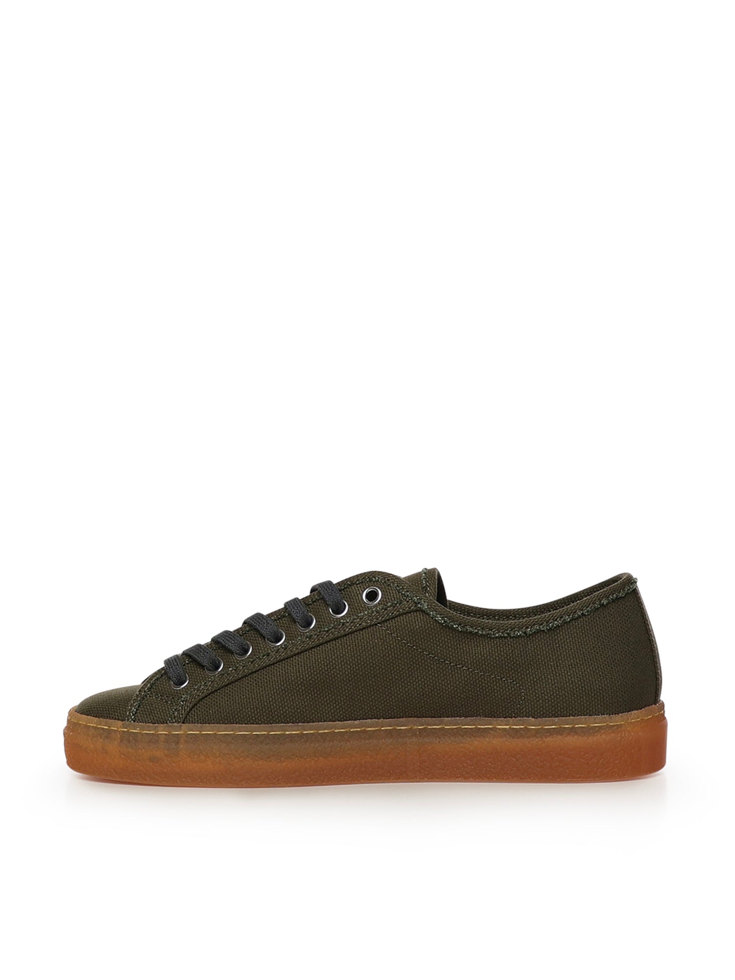 D.A.T.E. Sneakers Army Cotton