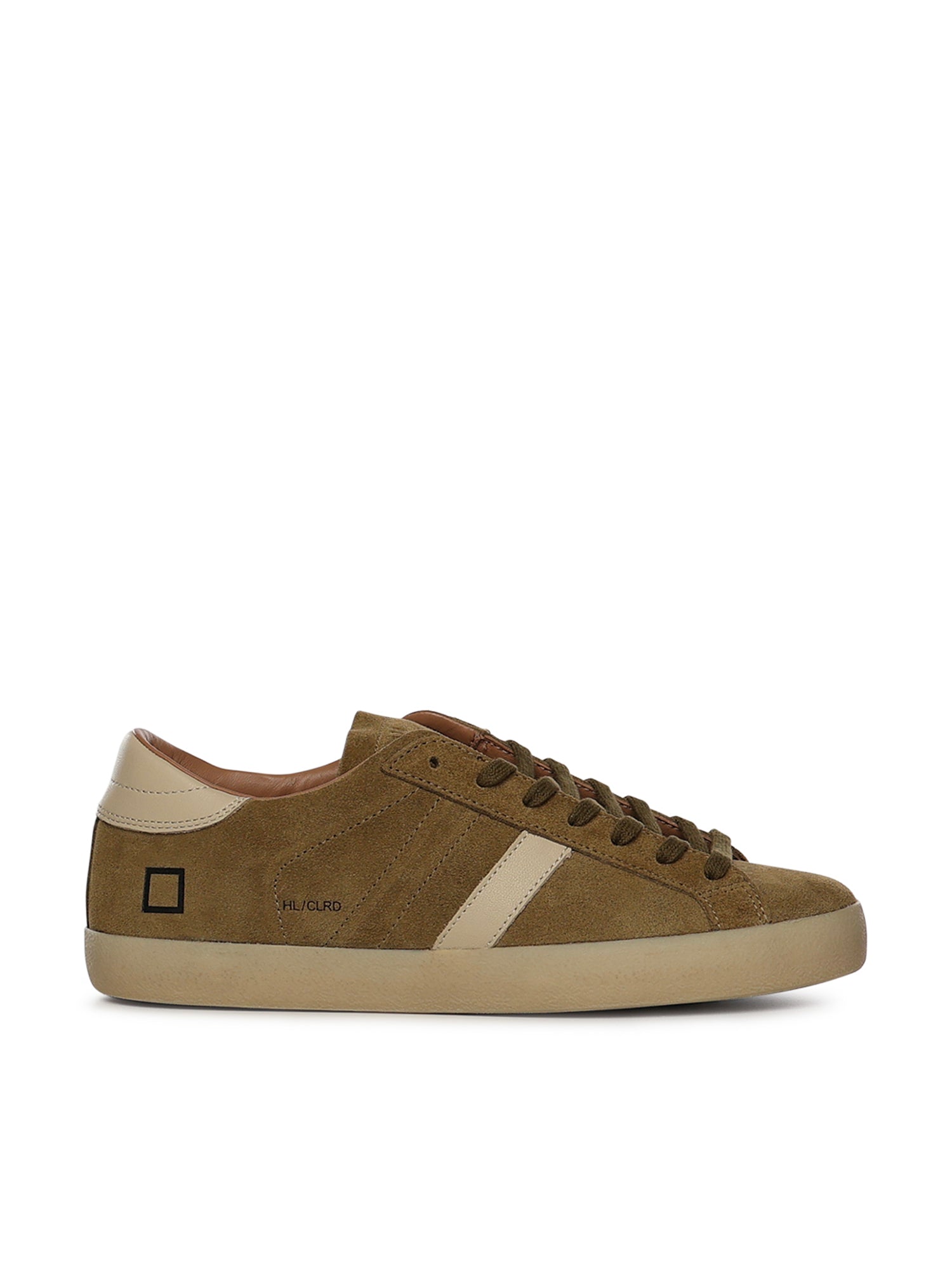 D.A.T.E. Sneakers Army Cowskin
