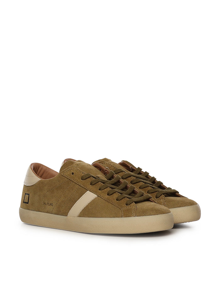 D.A.T.E. Sneakers Army Cowskin