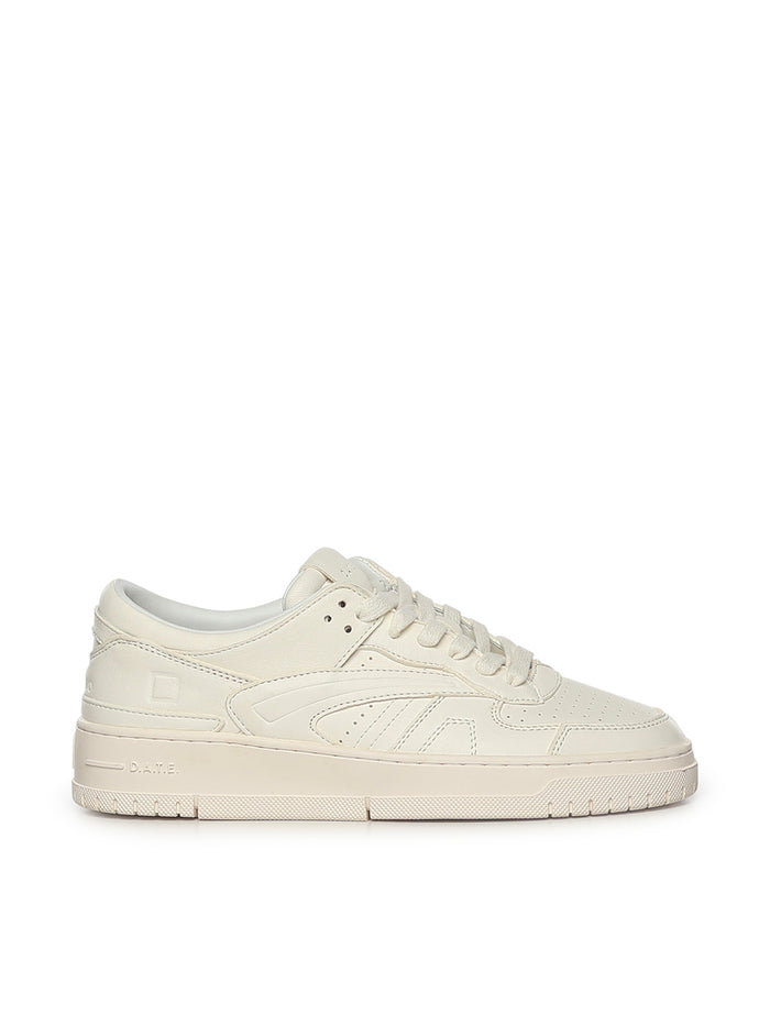 D.A.T.E. Sneakers White Goatskin