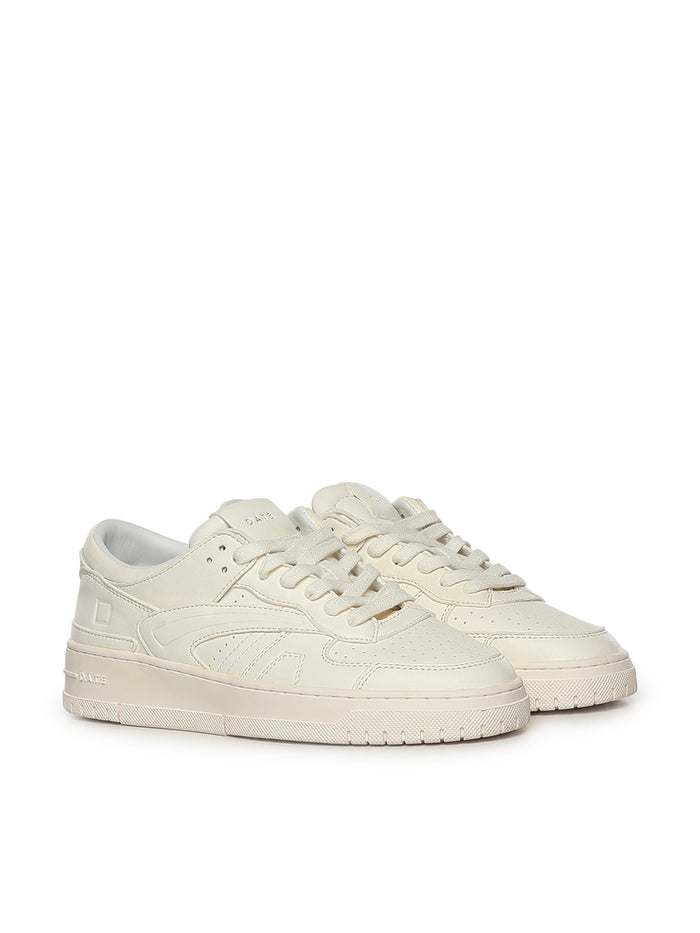 D.A.T.E. Sneakers White Goatskin