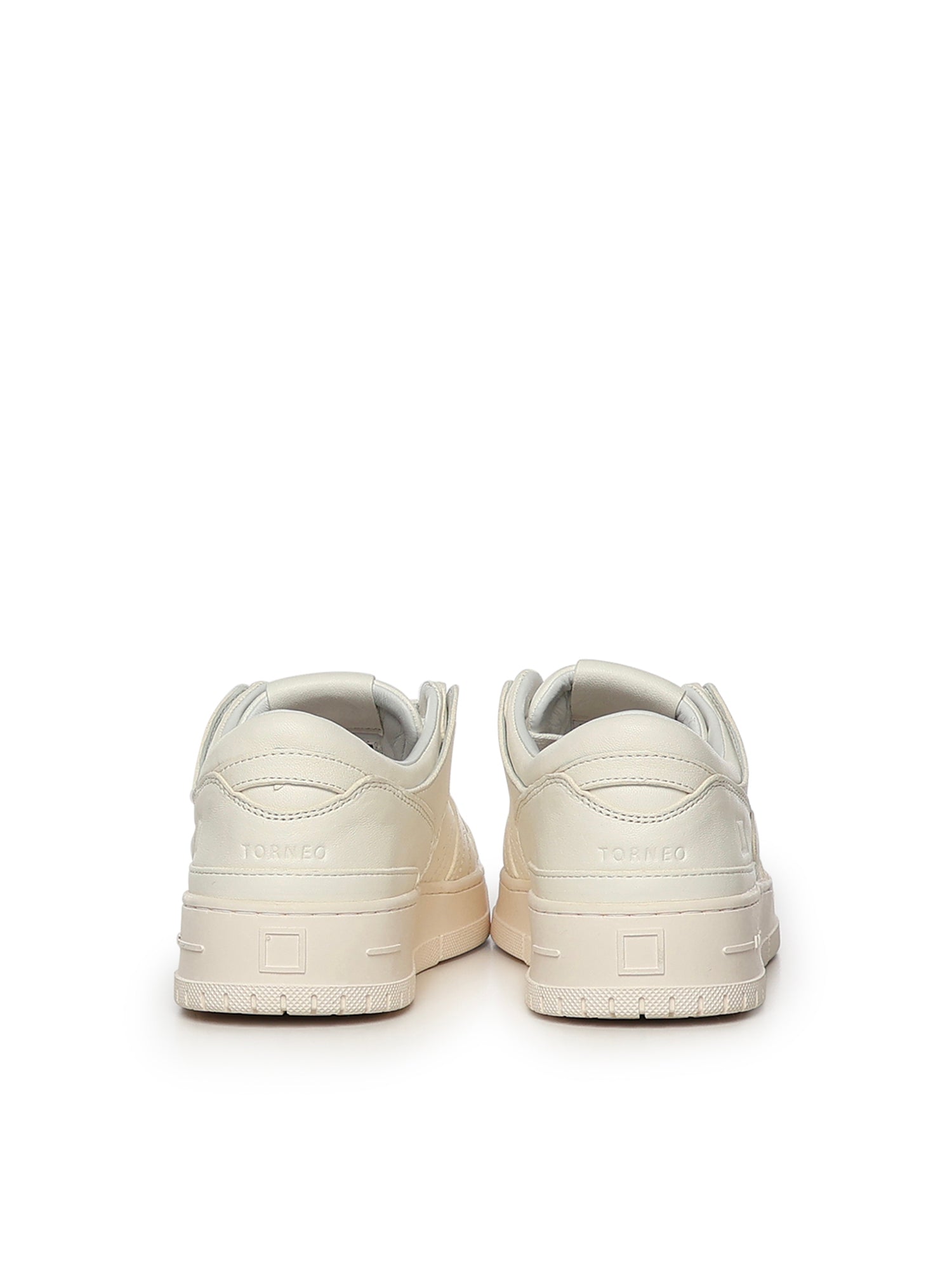 D.A.T.E. Sneakers White Goatskin