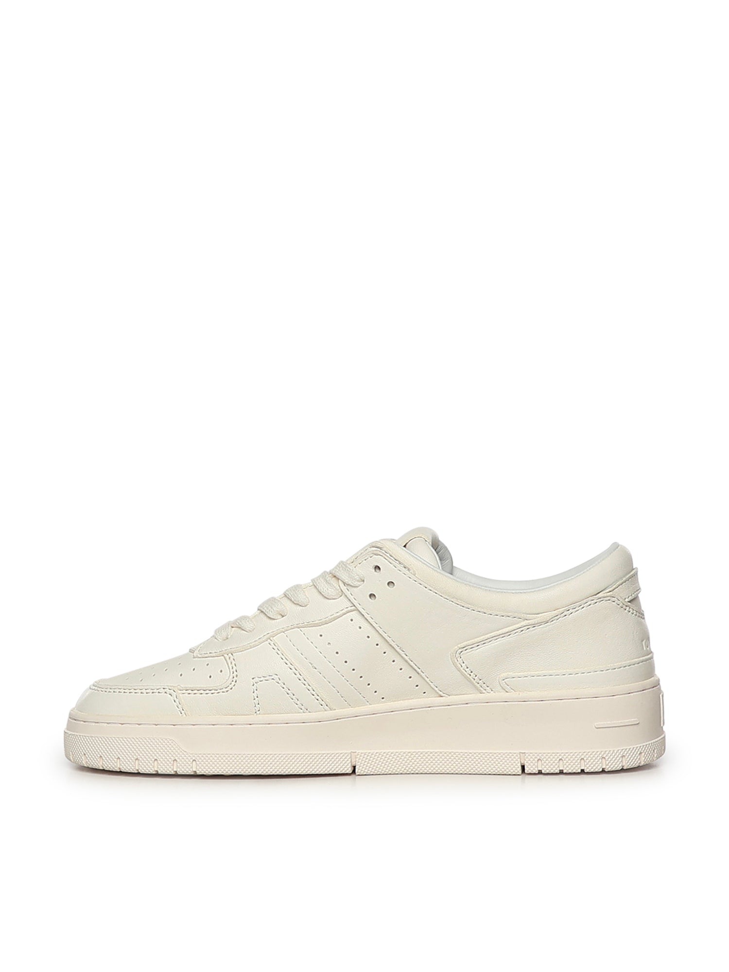 D.A.T.E. Sneakers White Goatskin