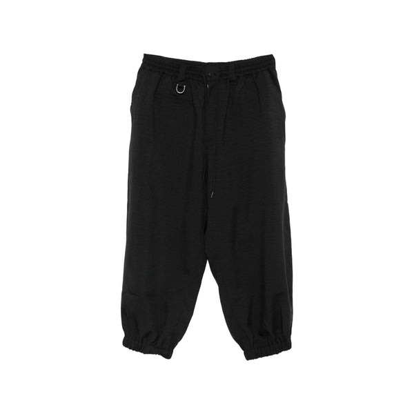 Trousers Y-3 Black Recycled Polyester Regular & Straight-leg