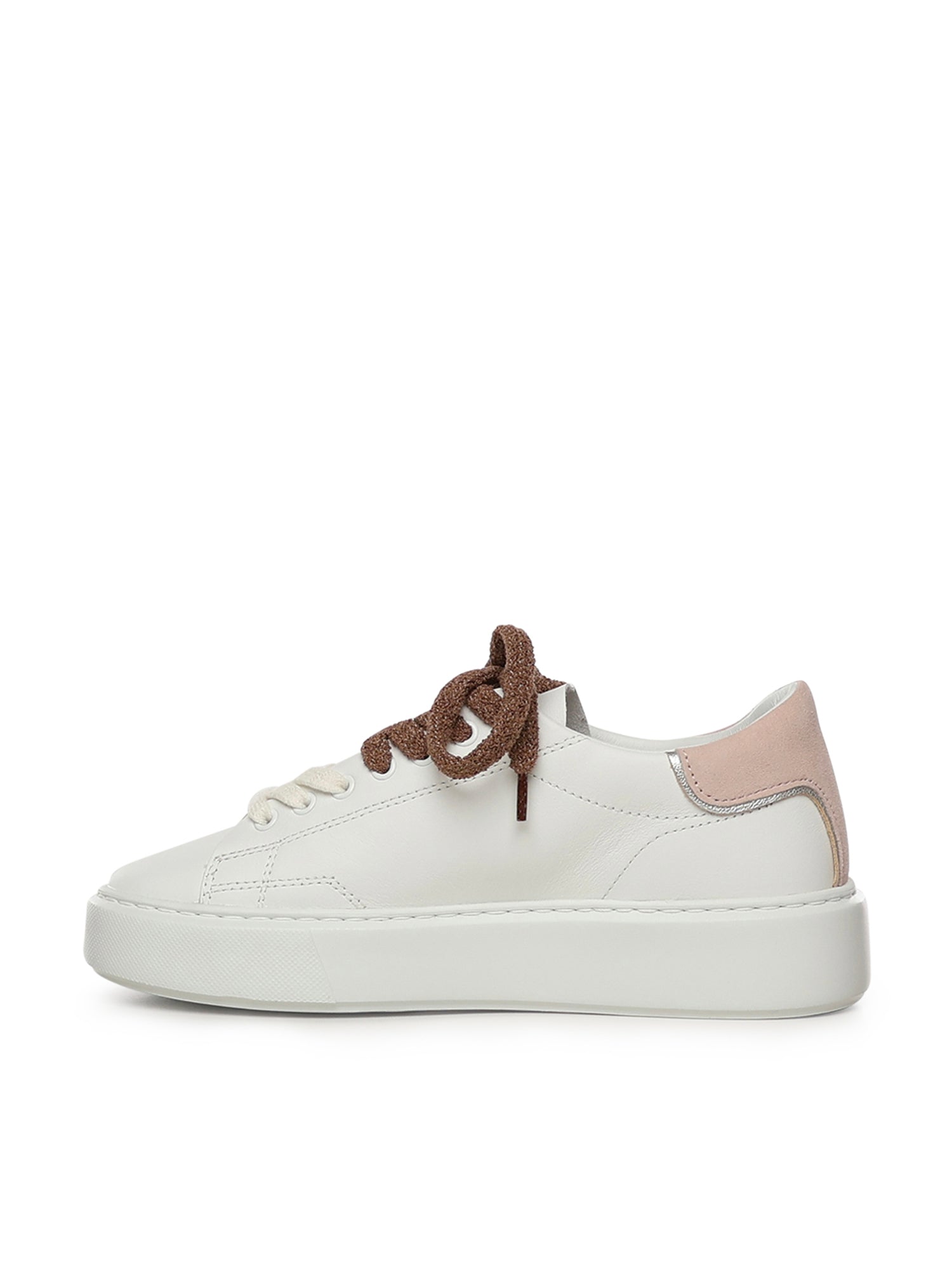 D.A.T.E. Sneakers Pink Cowskin