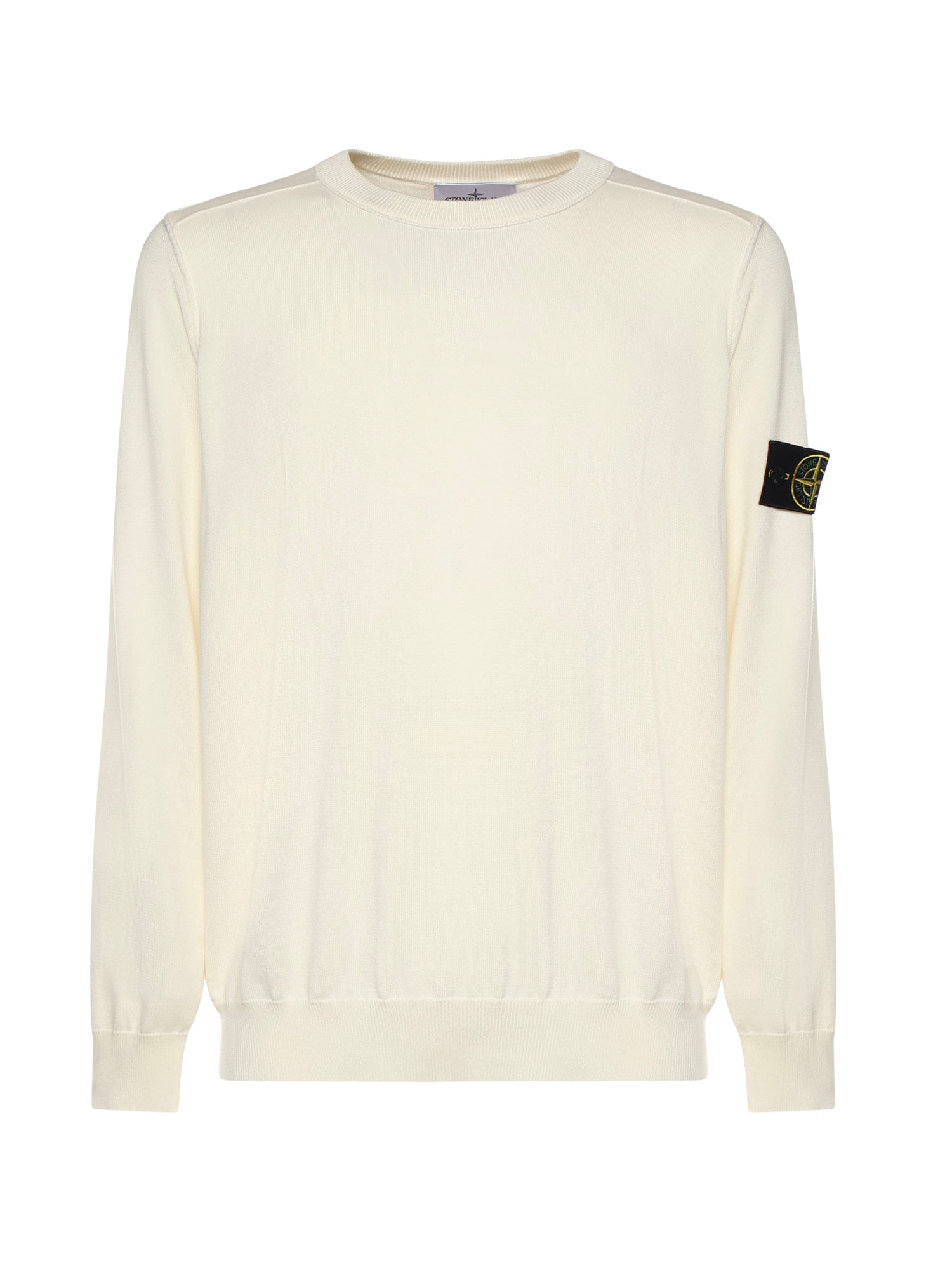 Stone Island Sweaters White Cotton