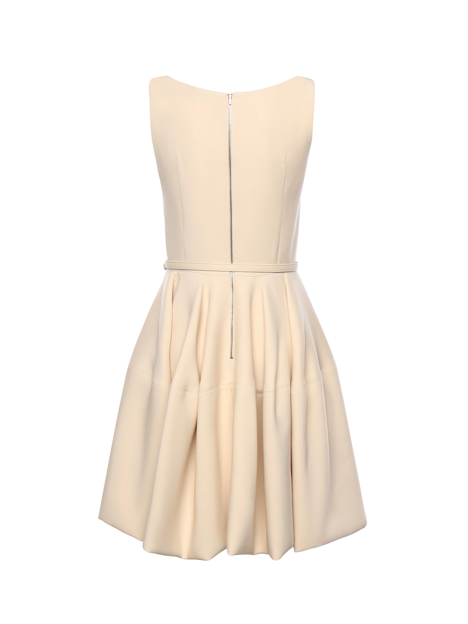 Fendi Dresses White Wool Silk