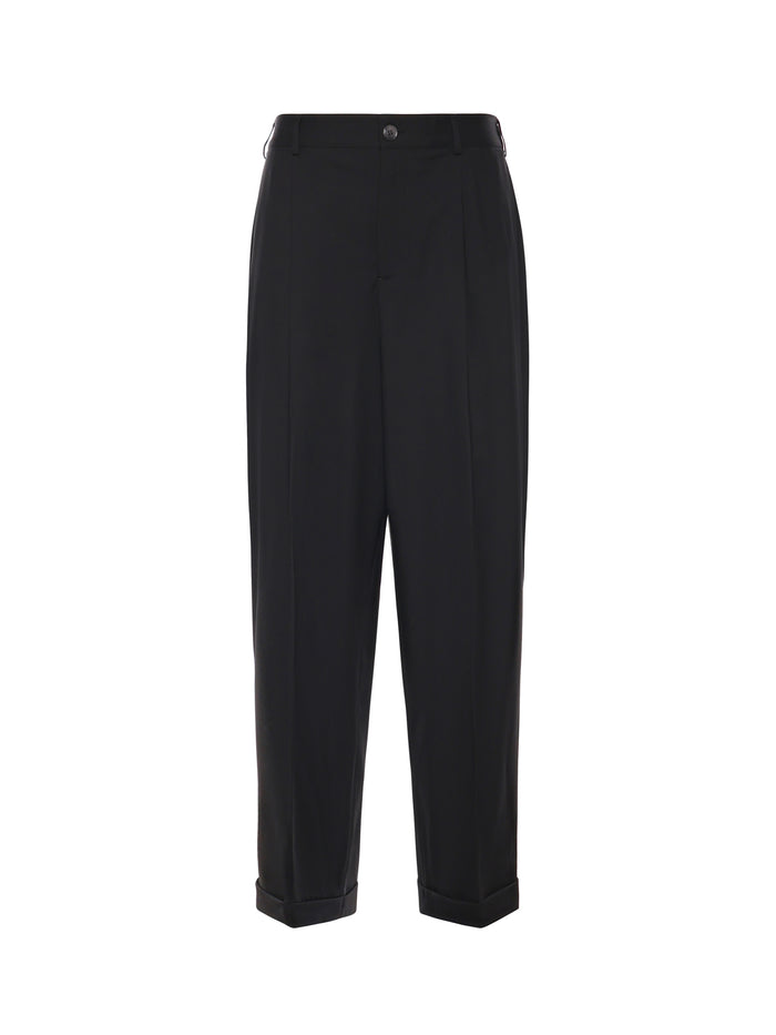 Marni RTW Black Virgin Wool Woven