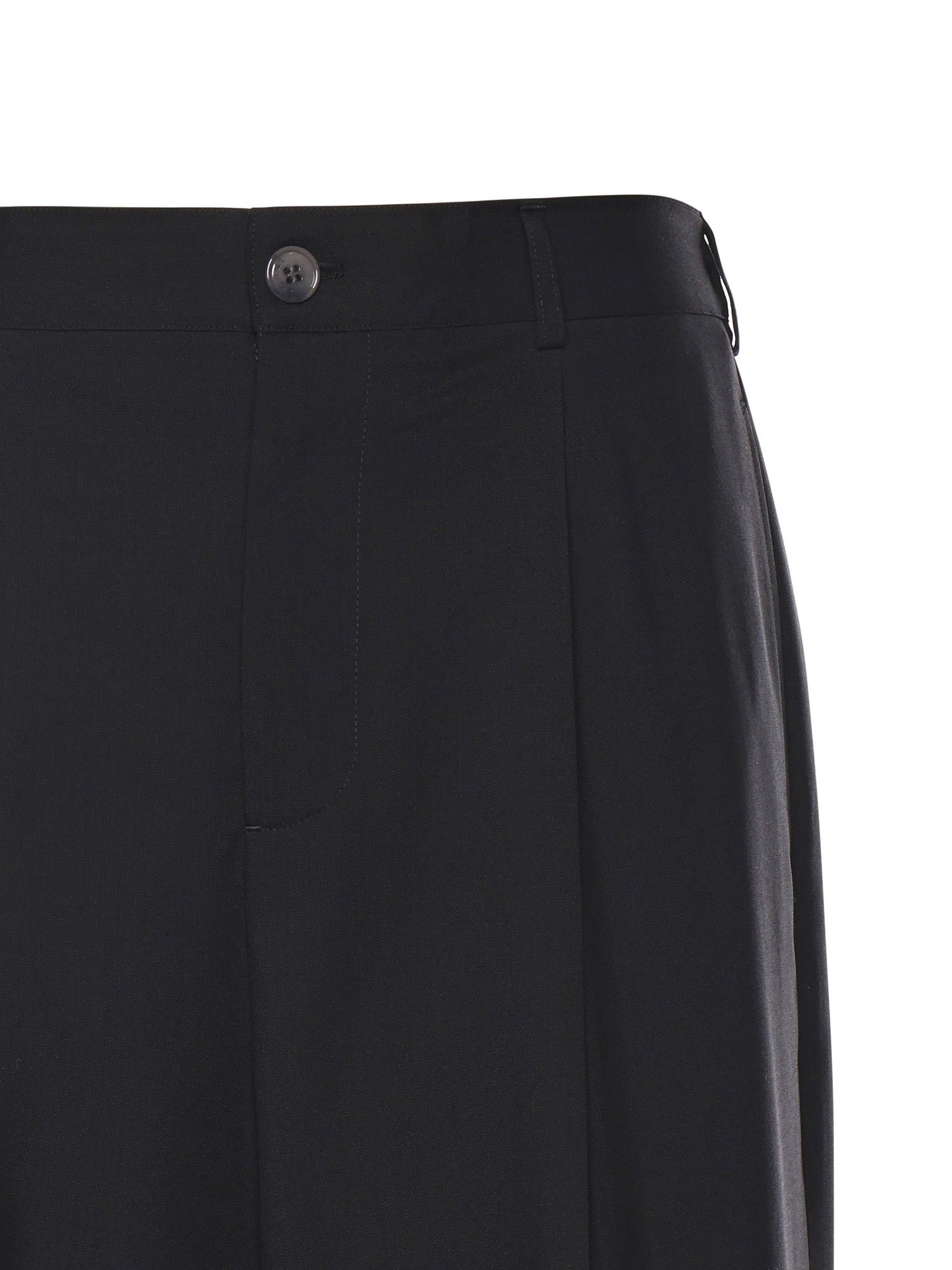 Marni RTW Black Virgin Wool Woven