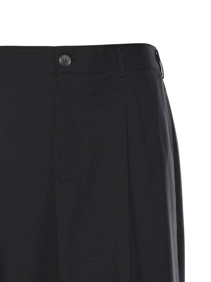 Marni RTW Black Virgin Wool Woven