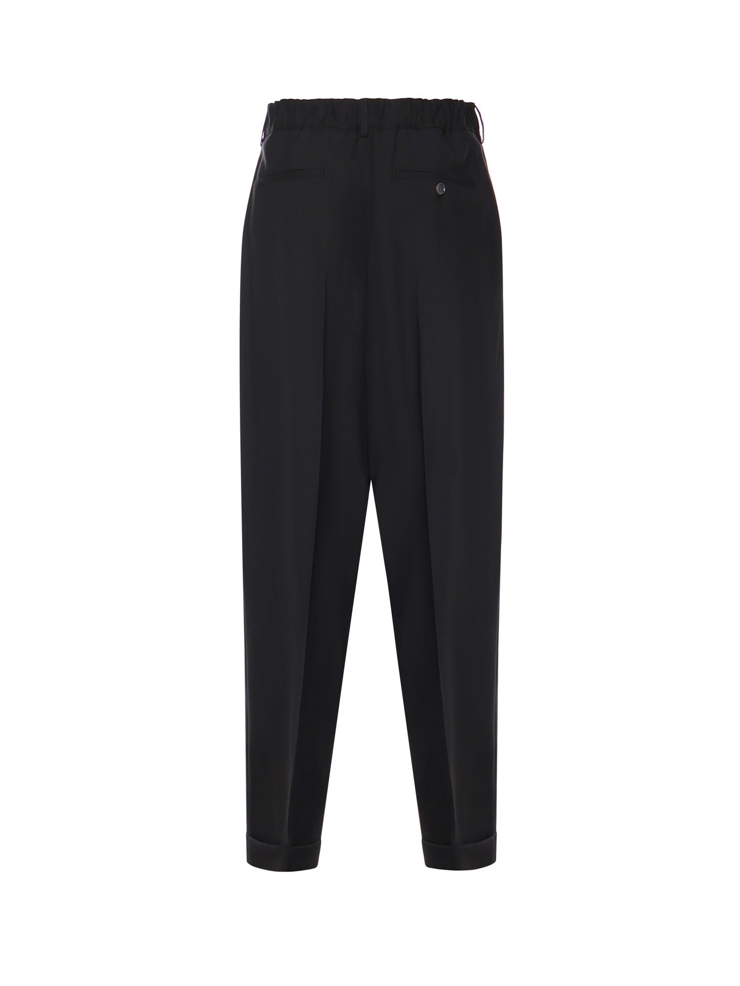 Marni RTW Black Virgin Wool Woven