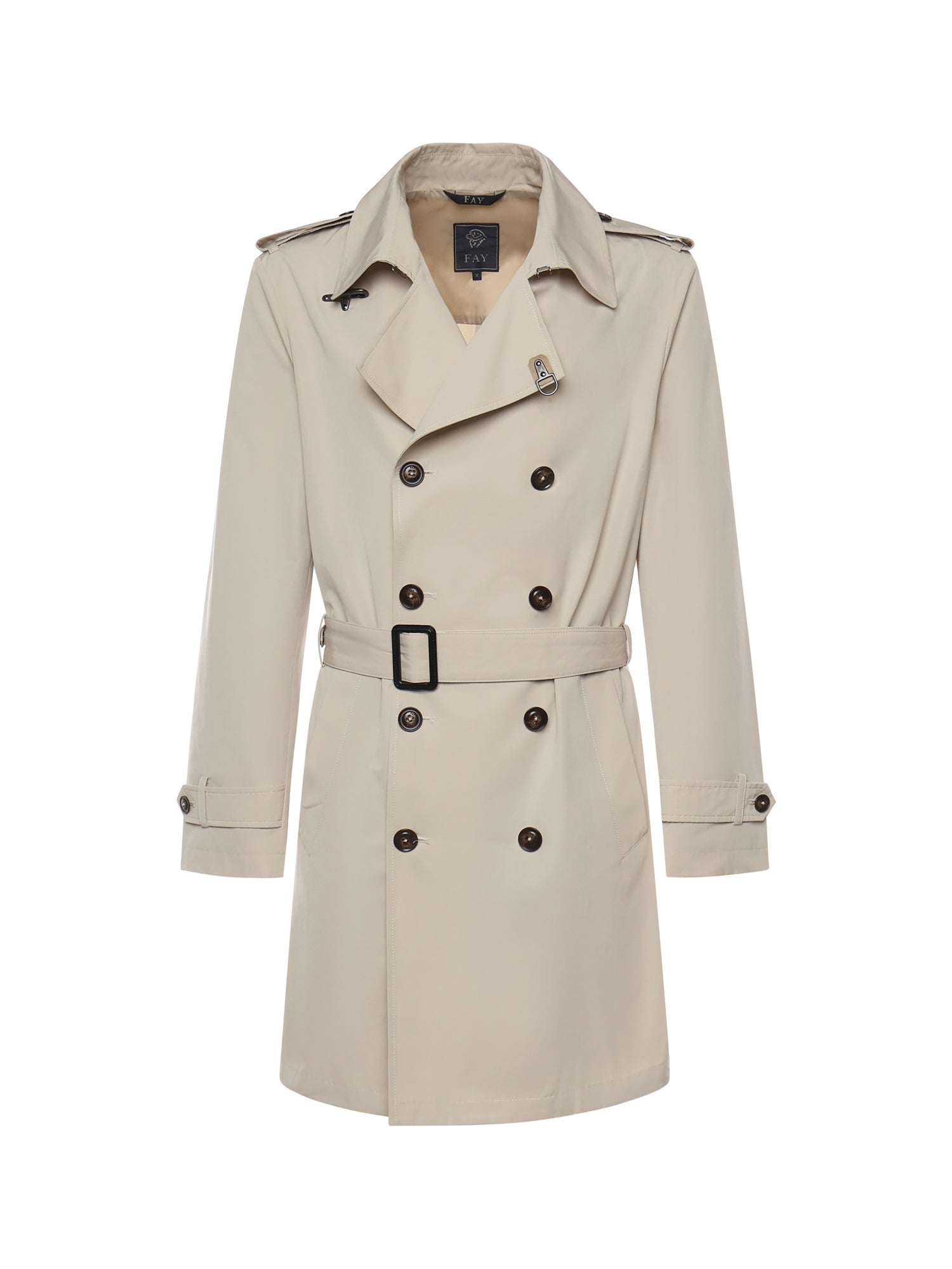 Fay Coats White Polyester