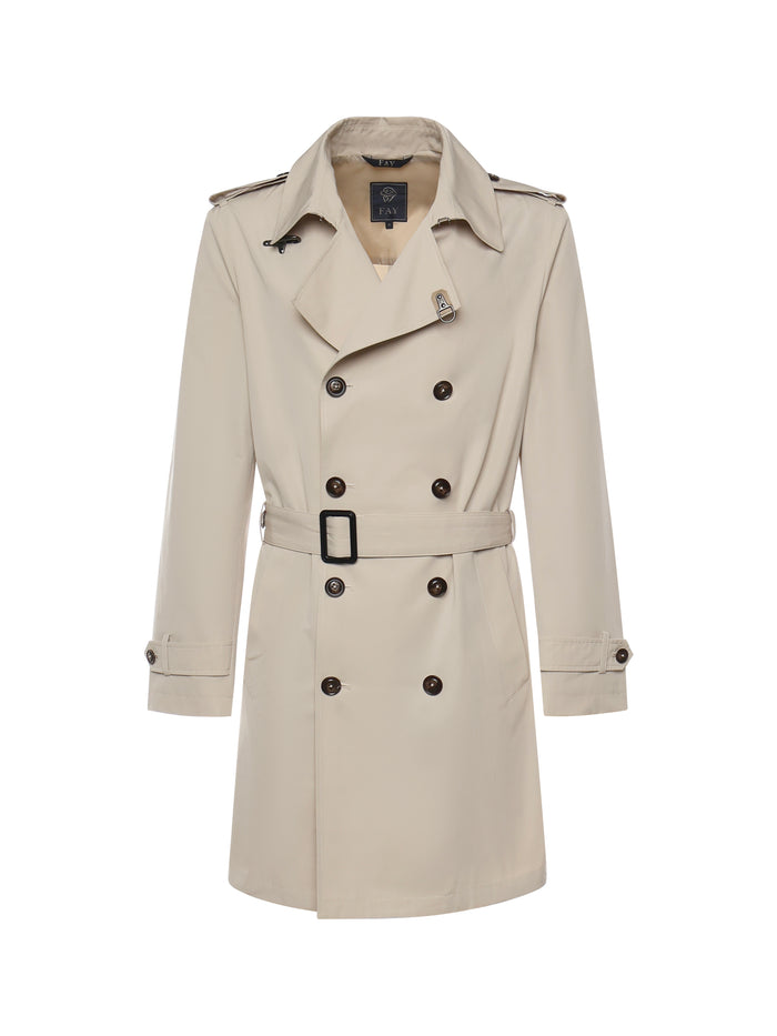 Fay Coats White Polyester