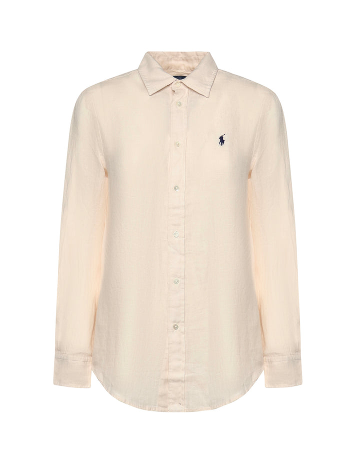 Polo Ralph Lauren Shirts Beige Linen