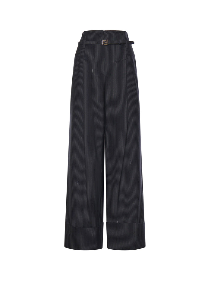 Fendi RTW Blue Wool
