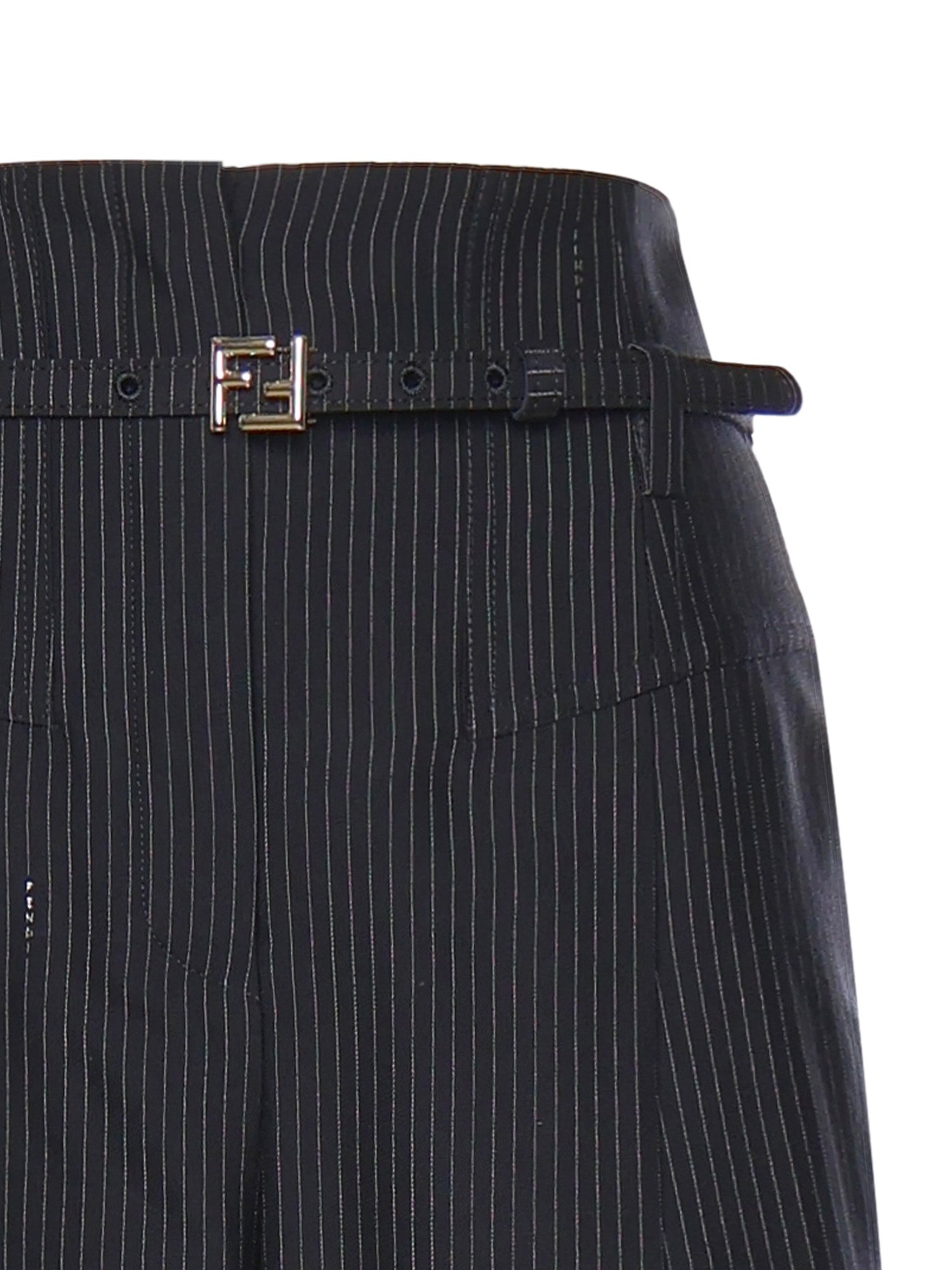 Fendi RTW Blue Wool
