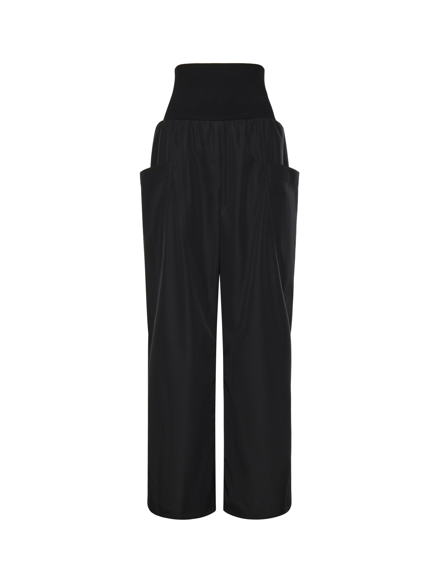 Alaia RTW Black Polyamide Wool