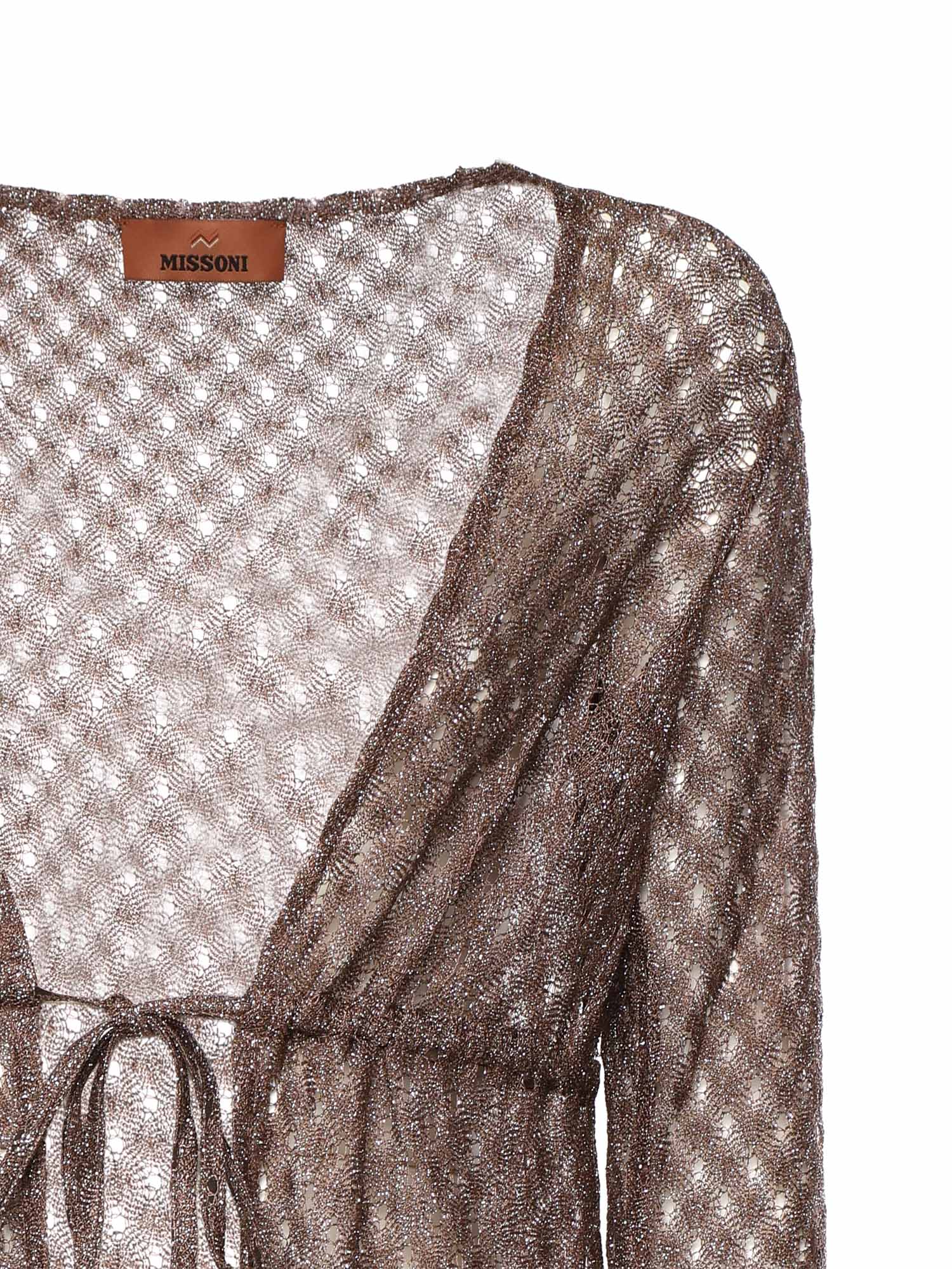 Missoni Dresses Brown Viscose