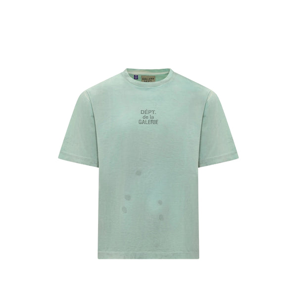 T-Shirt Crew Neck Blue Cotton T-shirts