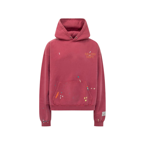 Hooded Sweatshirt Red Cotton Sweatshirts