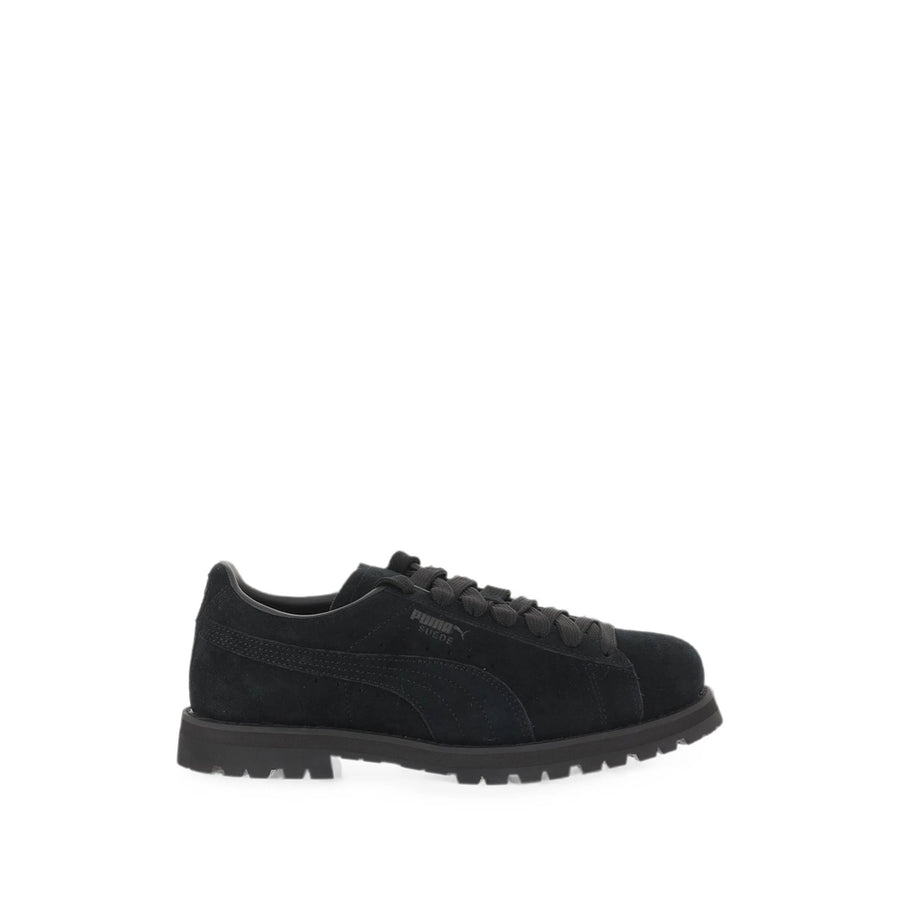 Suede Low-Top Sneakers Black Trainers